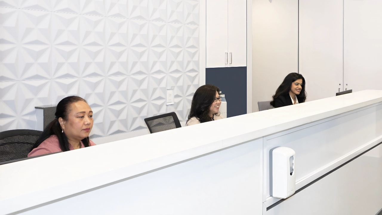 Toronto dental office interior